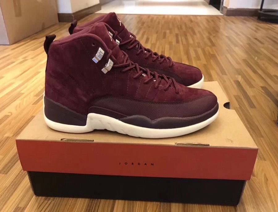Air Jordan 12,Bordeaux,AJ12,13 清晰实物曝光!Air Jordan 12 “Bordeaux” 将于 10 月登场 Air Jordan 12,Bordeaux,AJ12,13 清晰实物曝光!Air Jordan 12 “Bordeaux” 将于 10 月登场
