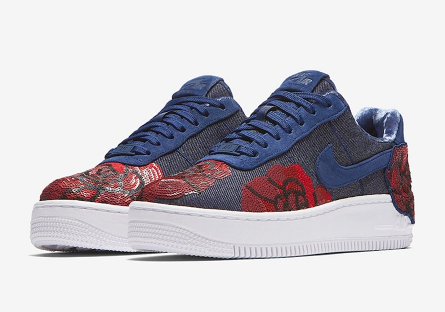 Air Force 1,Nike,Floral Sequin 花卉元素 + 丹宁鞋面!这两款 Air Force 1 值得多加关注! Air Force 1,Nike,Floral Sequin 花卉元素 + 丹宁鞋面!这两款 Air Force 1 值得多加关注!