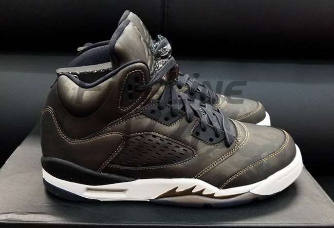AJ5,Air Jordan 5 暗金迷彩!全新 Air Jordan 5 下月发售 AJ5,Air Jordan 5 暗金迷彩!全新 Air Jordan 5 下月发售