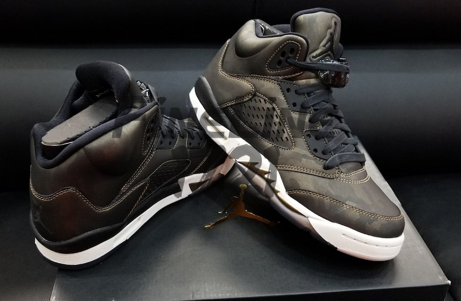 AJ5,Air Jordan 5 暗金迷彩!全新 Air Jordan 5 下月发售 AJ5,Air Jordan 5 暗金迷彩!全新 Air Jordan 5 下月发售