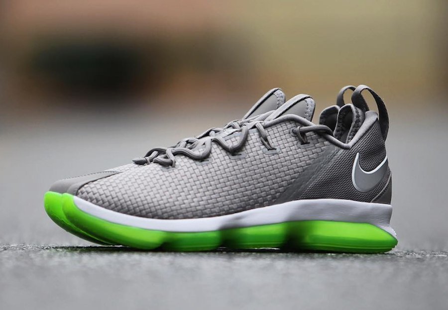 Nike,Nike LeBron 14 Low, 灰绿经典延续!全新 Nike LeBron 14 Low 下月发售 Nike,Nike LeBron 14 Low, 灰绿经典延续!全新 Nike LeBron 14 Low 下月发售