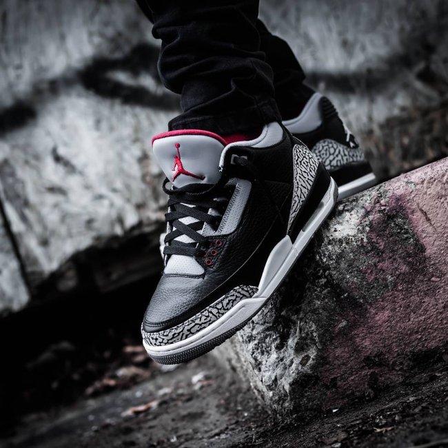 AJ3,Air Jordan 3 黑水泥 Air Jordan 3 发售日期确定!这绝对是你的必买鞋款! AJ3,Air Jordan 3 黑水泥 Air Jordan 3 发售日期确定!这绝对是你的必买鞋款!