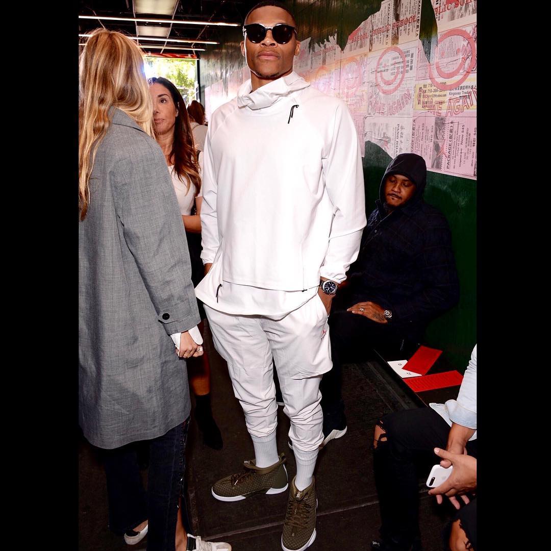 AJ15,Air Jordan 15,PSNY 时尚男神威少!在纽约时装周穿的什么球鞋? AJ15,Air Jordan 15,PSNY 时尚男神威少!在纽约时装周穿的什么球鞋?