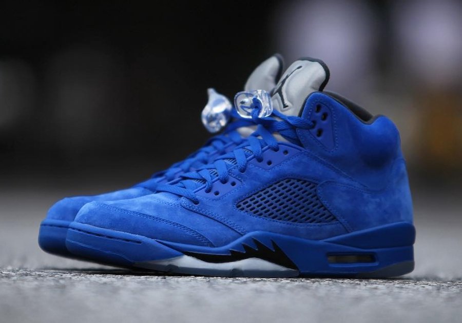 AJ5,Air Jordan 5,136027-401 终于来了!皇家蓝麂皮 Air Jordan 5 本月底发售 AJ5,Air Jordan 5,136027-401 终于来了!皇家蓝麂皮 Air Jordan 5 本月底发售