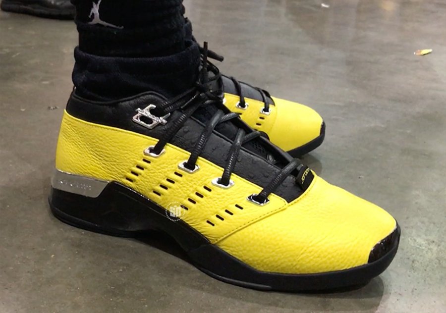 SoleFly,Air Jordan 17,Lightnin 醒目黑黄装扮!SoleFly x Air Jordan 17 上脚效果不俗 SoleFly,Air Jordan 17,Lightnin 醒目黑黄装扮!SoleFly x Air Jordan 17 上脚效果不俗