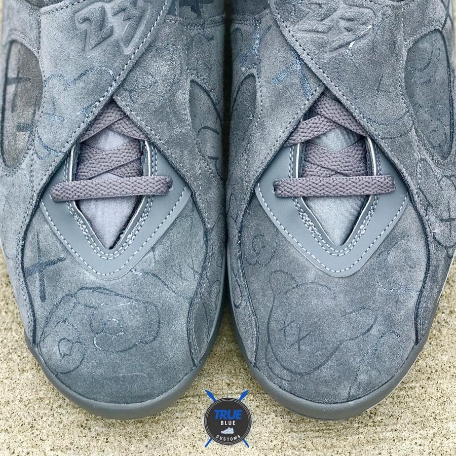 Air Jordan 8,KAWS,True Blue Cu 能否超越原版?这双 KAWS x Air Jordan 8 你觉得如何? Air Jordan 8,KAWS,True Blue Cu 能否超越原版?这双 KAWS x Air Jordan 8 你觉得如何?