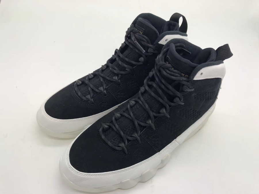 AJ9,Air Jordan 9,302370-021 全明星配色!黑白主题 Air Jordan 9 “LA” 细节曝光 AJ9,Air Jordan 9,302370-021 全明星配色!黑白主题 Air Jordan 9 “LA” 细节曝光