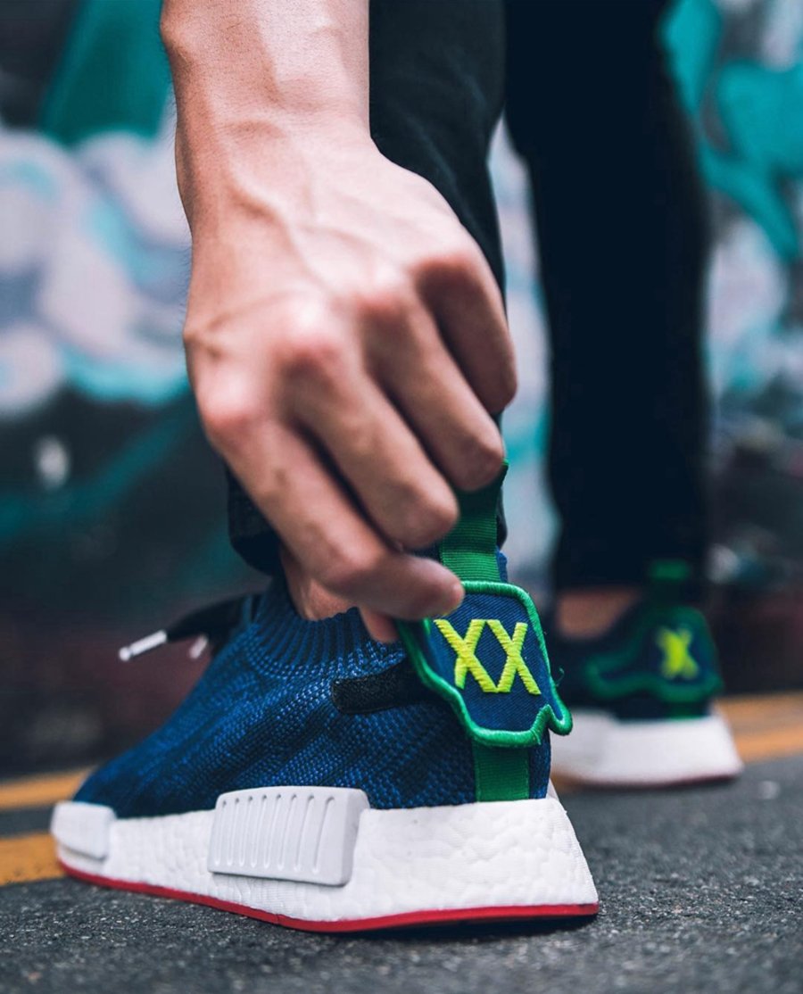 Bleu De Paname,adidas,NMD R1 后跟 XX 是亮点!Bleu De Paname x adidas NMD R1 实物曝光 Bleu De Paname,adidas,NMD R1 后跟 XX 是亮点!Bleu De Paname x adidas NMD R1 实物曝光