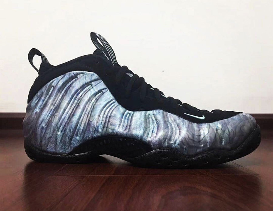 Nike,Air Foamposite One,575420 闪耀夺目光彩!“鲍鱼喷” 最新实物美图曝光 Nike,Air Foamposite One,575420 闪耀夺目光彩!“鲍鱼喷” 最新实物美图曝光