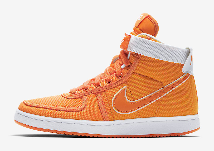 Nike,Vandal High Supreme 《回到未来》 鞋款!亮橙配色将于本周发售! Nike,Vandal High Supreme 《回到未来》 鞋款!亮橙配色将于本周发售!