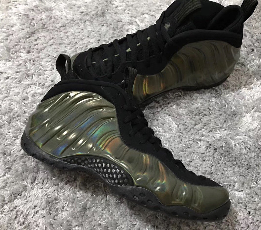 Nike,Air Foamposite One,314996 军绿全息色彩!全新配色 Air Foamposite One 下月发售 Nike,Air Foamposite One,314996 军绿全息色彩!全新配色 Air Foamposite One 下月发售