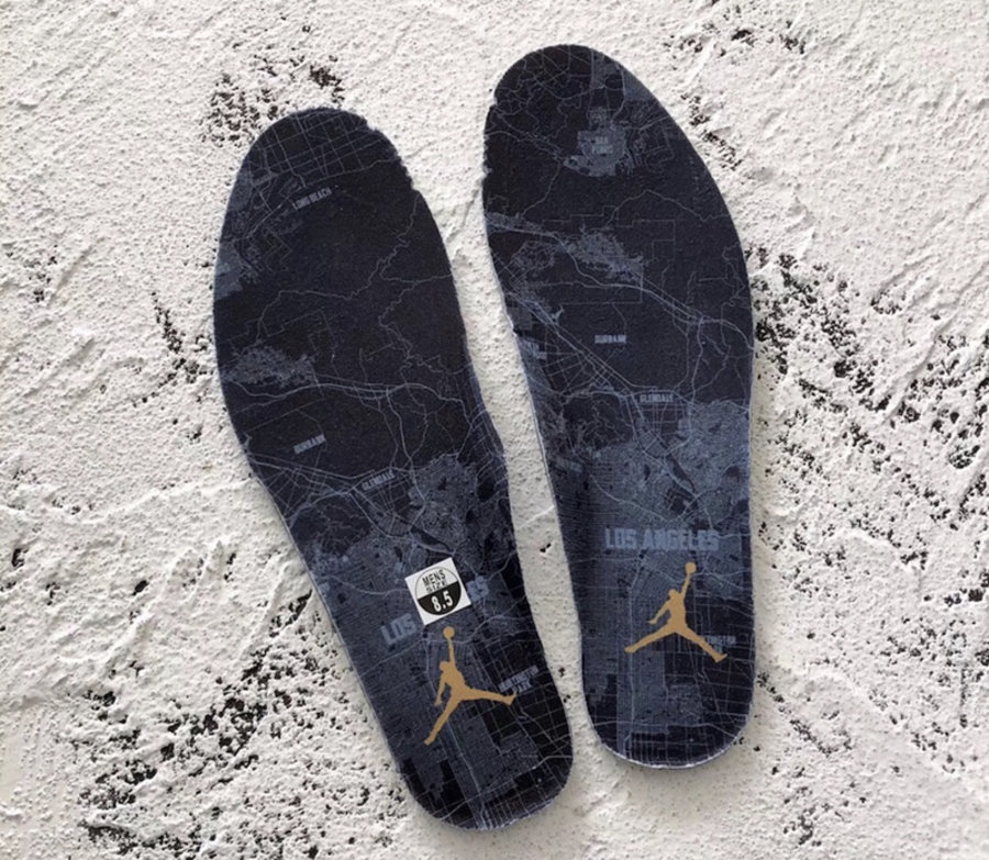 Air Jordan 9,LA,AJ9,302370-021 洛杉矶地图是亮点!全明星配色 Air Jordan 9 “LA” 实物近赏 Air Jordan 9,LA,AJ9,302370-021 洛杉矶地图是亮点!全明星配色 Air Jordan 9 “LA” 实物近赏