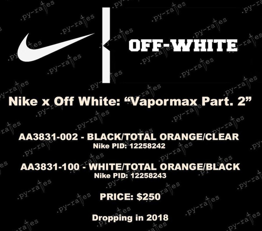 Nike,Off-White,AJ 重磅再次来袭!Off-White x Nike 将在 2018 年推出第二季联名! Nike,Off-White,AJ 重磅再次来袭!Off-White x Nike 将在 2018 年推出第二季联名!