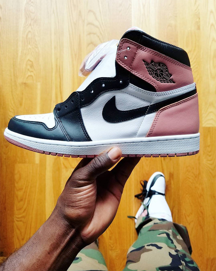 AJ1,Air Jordan 1,861428-101 “黑脚趾” 兄弟配色!全新 Air Jordan 1 “Rust Pink” 本月登场 AJ1,Air Jordan 1,861428-101 “黑脚趾” 兄弟配色!全新 Air Jordan 1 “Rust Pink” 本月登场