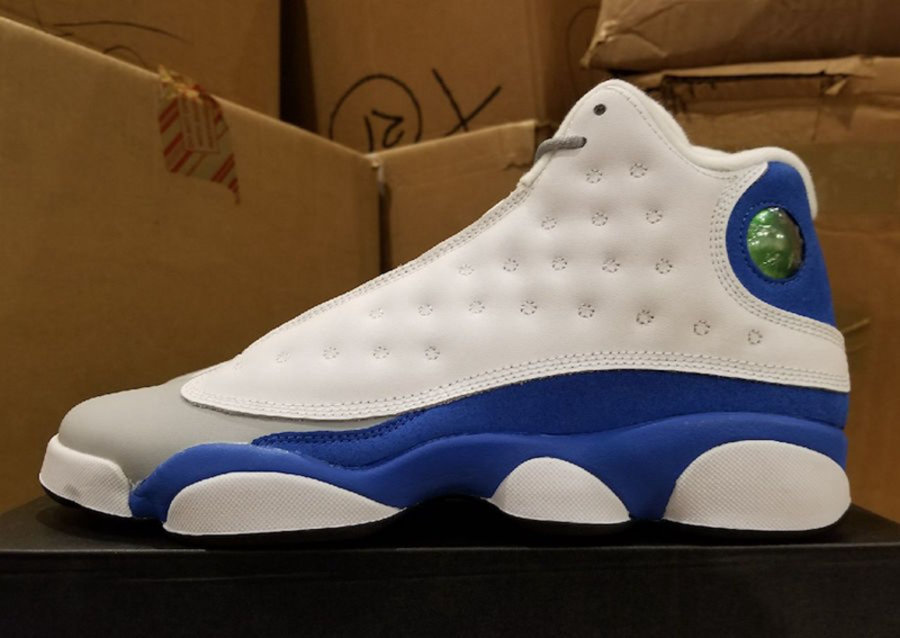 Air Jordan 13,Italy Blue,AJ13 清爽白蓝装扮!Air Jordan 13 GS “Italy Blue” 下月登场 Air Jordan 13,Italy Blue,AJ13 清爽白蓝装扮!Air Jordan 13 GS “Italy Blue” 下月登场