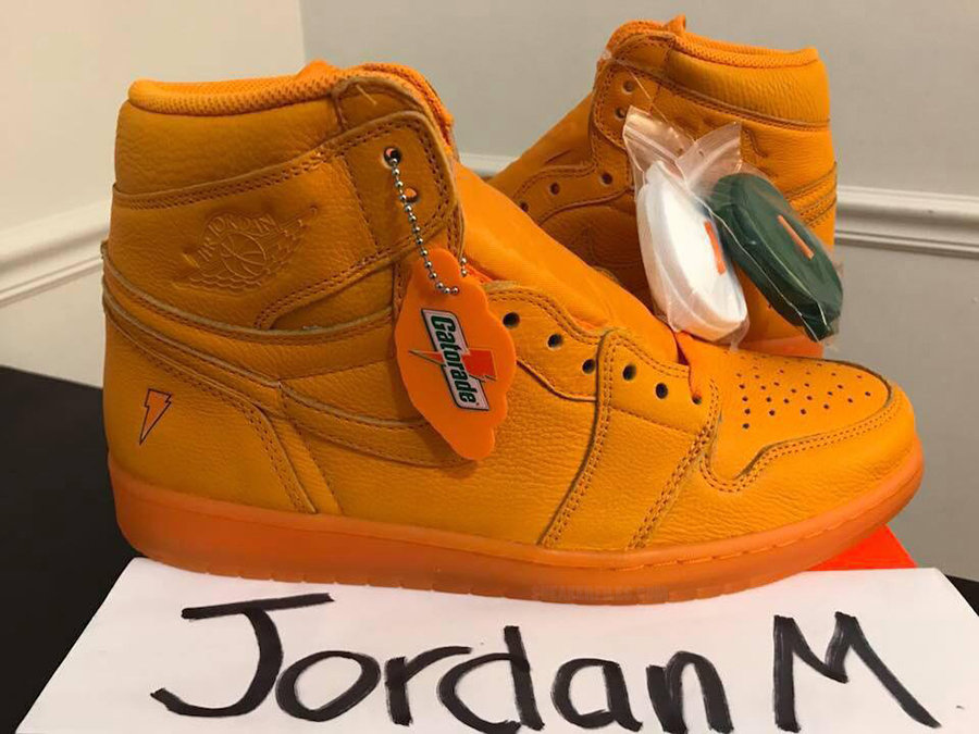 AJ1,Air Jordan 1,AJ5997-880 亮橙版本!佳得乐 Air Jordan 1 发售日期确定! AJ1,Air Jordan 1,AJ5997-880 亮橙版本!佳得乐 Air Jordan 1 发售日期确定!
