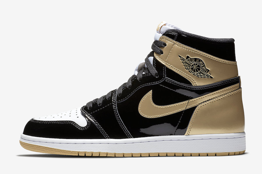 AJ1,Air Jordan 1 市场价七千块!黑金鸳鸯 AJ1 “Gold Top 3” 下周发售 AJ1,Air Jordan 1 市场价七千块!黑金鸳鸯 AJ1 “Gold Top 3” 下周发售