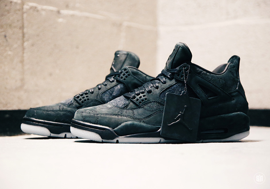 930155-001,AJ4,Air Jordan 4,KA 传闻下周登场!纯黑色 KAWS x Air Jordan 4 实物细节近赏 930155-001,AJ4,Air Jordan 4,KA 传闻下周登场!纯黑色 KAWS x Air Jordan 4 实物细节近赏