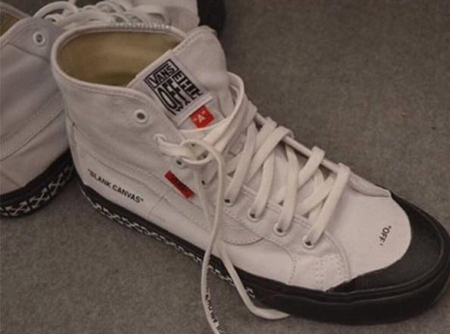 OFF-WHITE,Vans,SK8, Old Skool 联名之旅还在继续?!疑似 OFF-WHITE x Vans 实物曝光! OFF-WHITE,Vans,SK8, Old Skool 联名之旅还在继续?!疑似 OFF-WHITE x Vans 实物曝光!