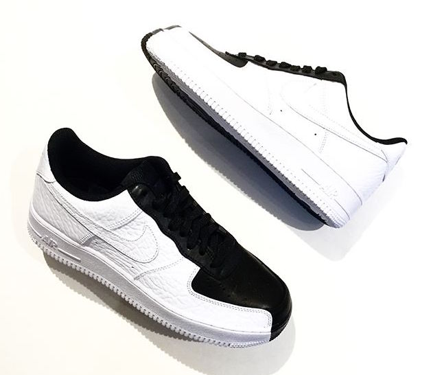 Nike,Air Force 1,905345-004 黑白阴阳!全新配色 Air Force 1 实物曝光 Nike,Air Force 1,905345-004 黑白阴阳!全新配色 Air Force 1 实物曝光