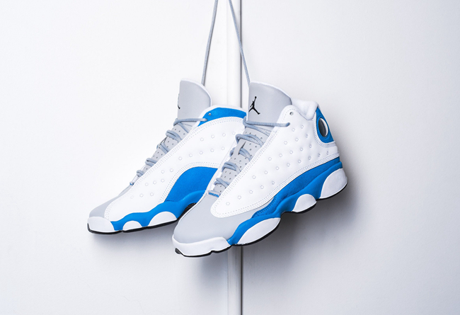 Air Jordan 13 GS,Italy Blue,AJ 海外已正式上架!白蓝装扮 Air Jordan 13 GS 实物近赏 Air Jordan 13 GS,Italy Blue,AJ 海外已正式上架!白蓝装扮 Air Jordan 13 GS 实物近赏