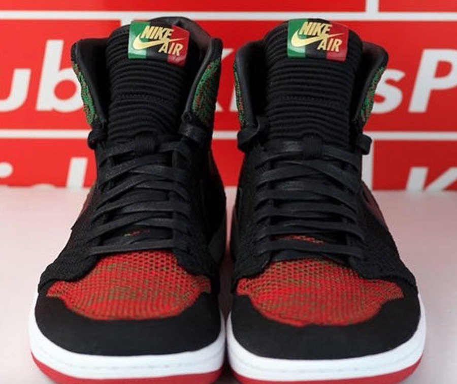 AJ1,Air Jordan 1 Flyknit,AA242 完整曝光!黑人月配色 AJ1 Flyknit 明年二月发售 AJ1,Air Jordan 1 Flyknit,AA242 完整曝光!黑人月配色 AJ1 Flyknit 明年二月发售