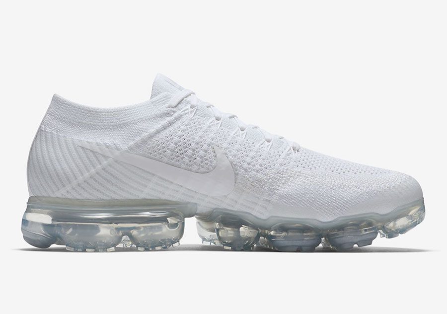 Nike,Air VaporMax,849558-100 洁白无暇!Nike Air VaporMax “Triple White” 本月底发售 Nike,Air VaporMax,849558-100 洁白无暇!Nike Air VaporMax “Triple White” 本月底发售