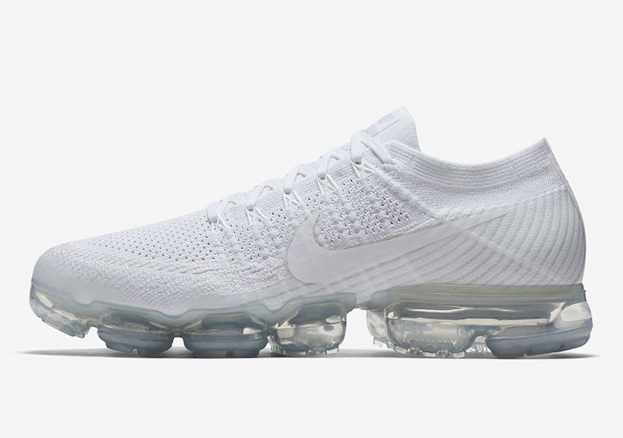 Nike,Air VaporMax,849558-100 洁白无暇!Nike Air VaporMax “Triple White” 本月底发售 Nike,Air VaporMax,849558-100 洁白无暇!Nike Air VaporMax “Triple White” 本月底发售
