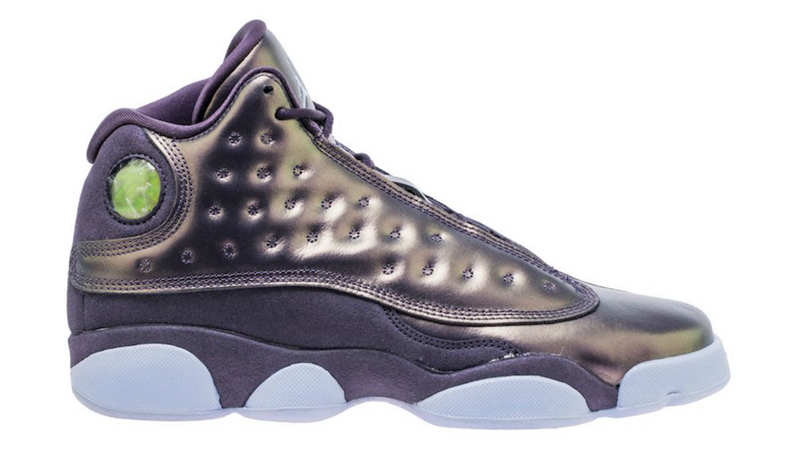 Air Jordan 13,AJ13,Dark Raisin 耀眼光泽鞋面!Air Jordan 13 GS “Dark Raisin” 本月登场 Air Jordan 13,AJ13,Dark Raisin 耀眼光泽鞋面!Air Jordan 13 GS “Dark Raisin” 本月登场