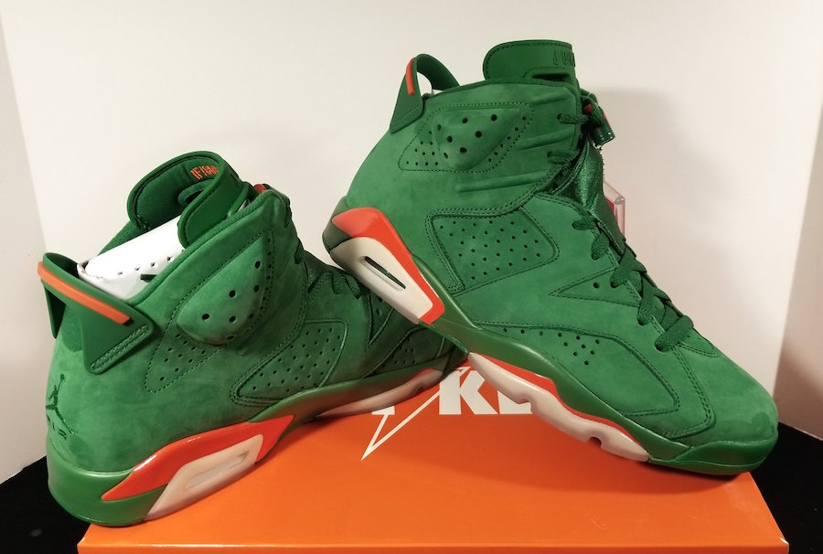 AJ6,Air Jordan 6,AJ5986-335 年底重磅之一!绿麂皮 Air Jordan 6 “Gatorade” 本月底发售 AJ6,Air Jordan 6,AJ5986-335 年底重磅之一!绿麂皮 Air Jordan 6 “Gatorade” 本月底发售