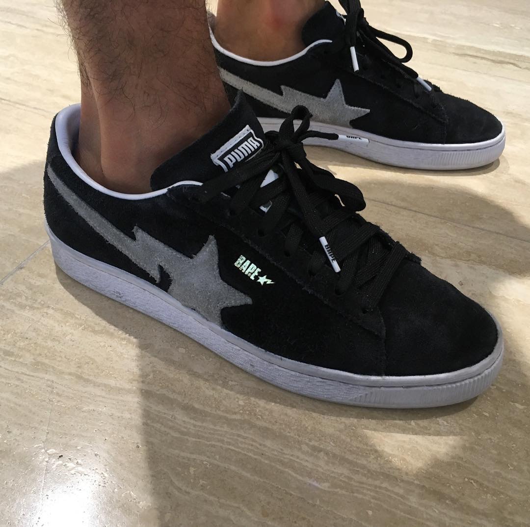 PUMA,BAPE,Basket Classic 简约又直接!BAPE x PUMA 全新联名首次曝光 PUMA,BAPE,Basket Classic 简约又直接!BAPE x PUMA 全新联名首次曝光