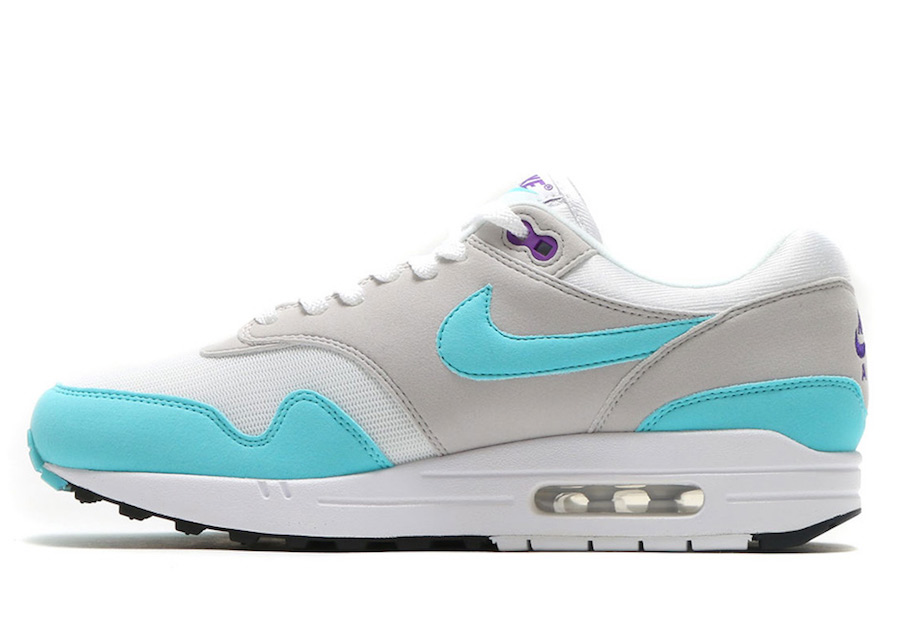 Nike,Air Max 1,908375-105 1988 年早期配色!Nike Air Max 1 “Aqua” 现已复刻回归! Nike,Air Max 1,908375-105 1988 年早期配色!Nike Air Max 1 “Aqua” 现已复刻回归!