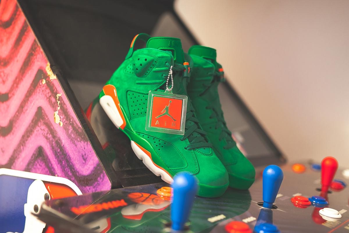 AJ6,Air Jordan 6 绿色版本!佳得乐 Air Jordan 6 实物美图! AJ6,Air Jordan 6 绿色版本!佳得乐 Air Jordan 6 实物美图!