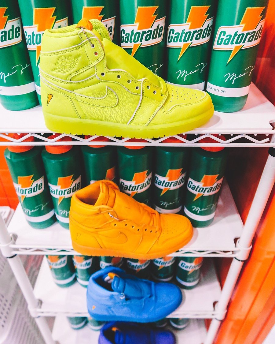 AJ1,Air Jordan 1,AJ5997-880,AJ 四款配色齐曝光!你会选择哪一双 Gatorade x Air Jordan 1 ? AJ1,Air Jordan 1,AJ5997-880,AJ 四款配色齐曝光!你会选择哪一双 Gatorade x Air Jordan 1 ?