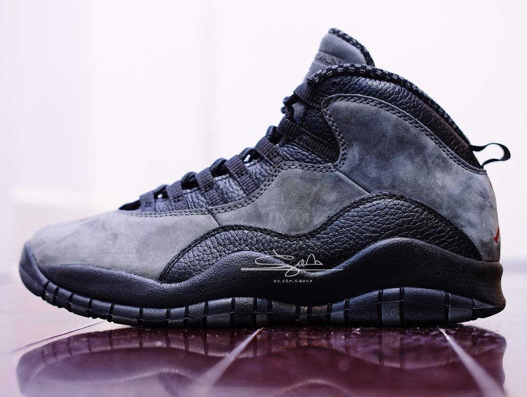 Air Jordan 10,Dark Shadow,AJ10 沉稳又百搭!Air Jordan 10 “Dark Shadow” 实物首次曝光 Air Jordan 10,Dark Shadow,AJ10 沉稳又百搭!Air Jordan 10 “Dark Shadow” 实物首次曝光