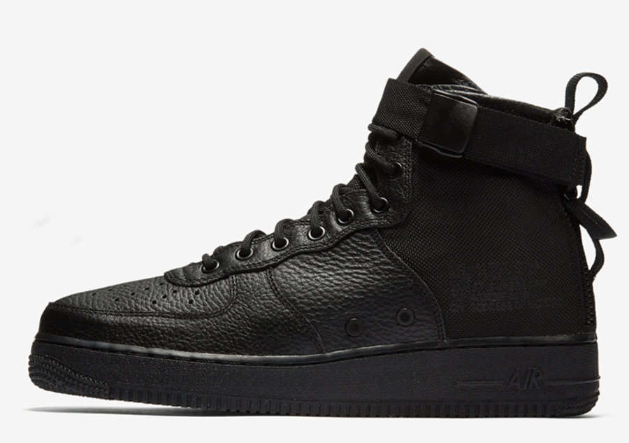 917753-005,Nike,SF-AF1 Mid,Tri 冷酷又帅气!纯黑装扮 SF-AF1 Mid 现已上架发售 917753-005,Nike,SF-AF1 Mid,Tri 冷酷又帅气!纯黑装扮 SF-AF1 Mid 现已上架发售