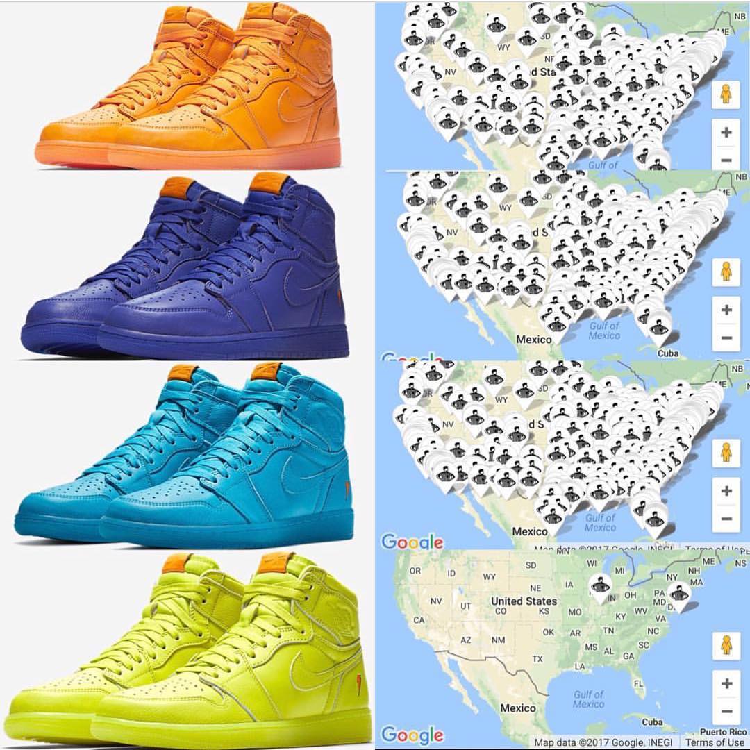 AJ1,Air Jordan 1 货量差距大!四款佳得乐 Air Jordan 1 哪双货量最小? AJ1,Air Jordan 1 货量差距大!四款佳得乐 Air Jordan 1 哪双货量最小?