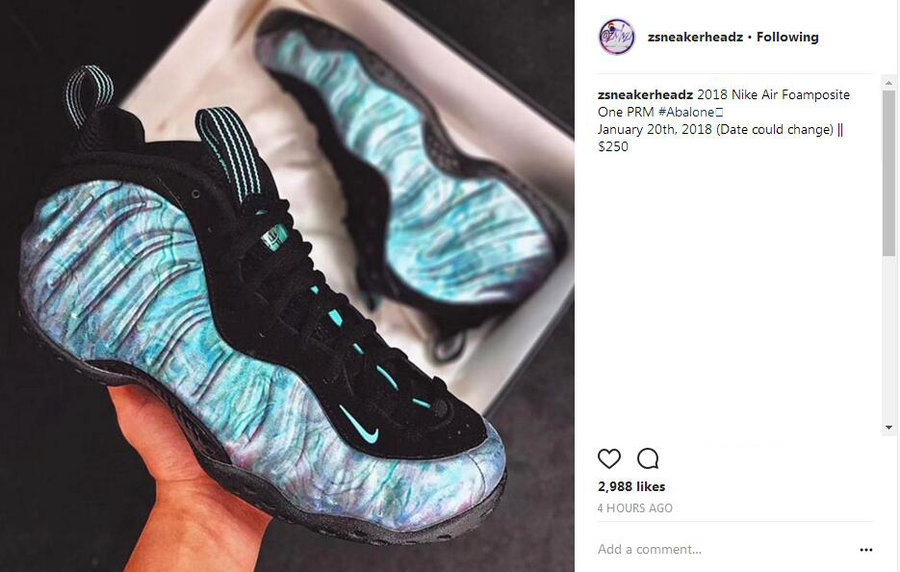 Nike,Foamposite Foamposite On 发售日期提前!闪耀夺目的 “鲍鱼喷” 或将下月登场 Nike,Foamposite Foamposite On 发售日期提前!闪耀夺目的 “鲍鱼喷” 或将下月登场