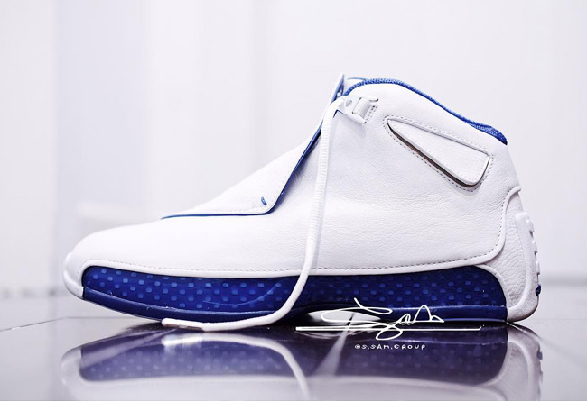 Air Jordan 18,Sport Royal,AJ18 乔帮主谢幕战靴!奇才配色 Air Jordan 18 发售日期确定 Air Jordan 18,Sport Royal,AJ18 乔帮主谢幕战靴!奇才配色 Air Jordan 18 发售日期确定