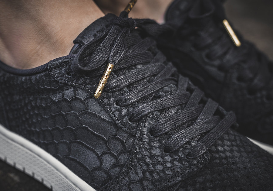 AJ1,Air Jordan 1,AJ6004-010 蟒蛇纹理+黑金装扮!全新 Air Jordan 1 Low NS 新年登场 AJ1,Air Jordan 1,AJ6004-010 蟒蛇纹理+黑金装扮!全新 Air Jordan 1 Low NS 新年登场