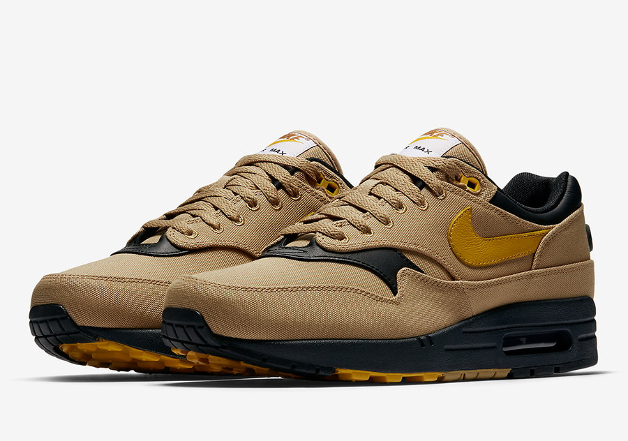 Nike,Air Max 1,875844-300,8758 除了少见的帆布质感,这两双 Air Max 1 新品还暗藏独道玄机! Nike,Air Max 1,875844-300,8758 除了少见的帆布质感,这两双 Air Max 1 新品还暗藏独道玄机!