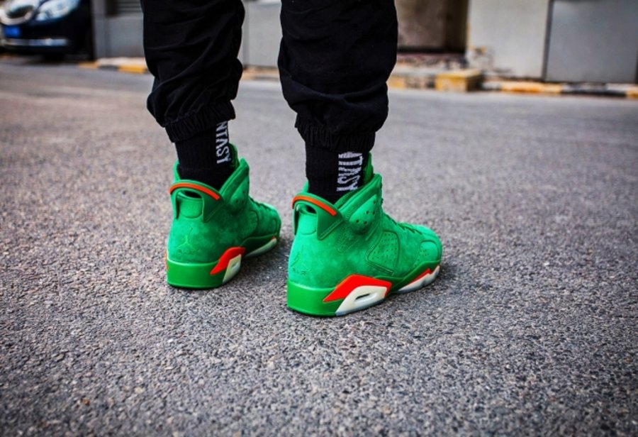 AJ6,Air Jordan 6,AJ5986-335 明早九点上架!这双绿色 Air Jordan 6 值得入手! AJ6,Air Jordan 6,AJ5986-335 明早九点上架!这双绿色 Air Jordan 6 值得入手!