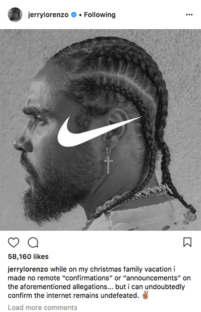 Fear of God,FOG,Nike 改口否认!FOG 主理人称从未确认过 FOG x Nike 联名 Fear of God,FOG,Nike 改口否认!FOG 主理人称从未确认过 FOG x Nike 联名