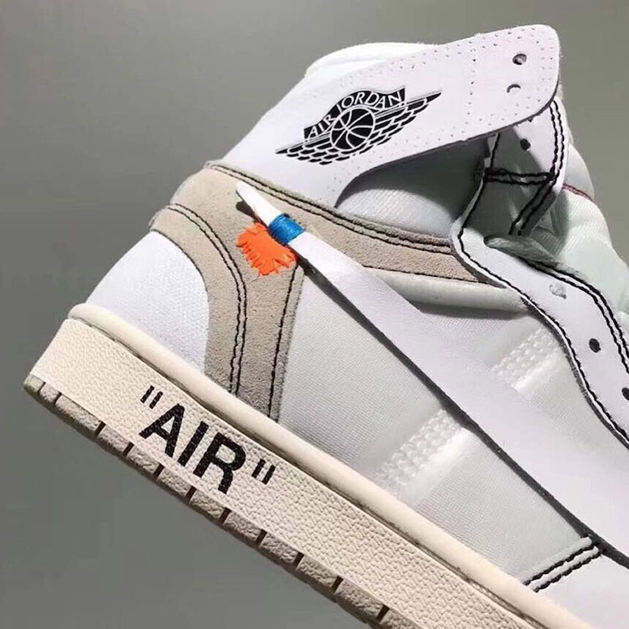 OFF-WHITE,Air Jordan 1,White,A 猝不及防!纯白配色 OFF-WHITE x AJ1 发售日期曝光 OFF-WHITE,Air Jordan 1,White,A 猝不及防!纯白配色 OFF-WHITE x AJ1 发售日期曝光