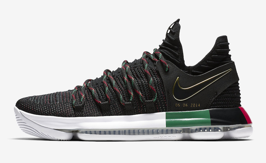 Nike,KD 10,AA4197-003 黑人月配色官图释出!KD 10 “BHM” 本月正式发售 Nike,KD 10,AA4197-003 黑人月配色官图释出!KD 10 “BHM” 本月正式发售