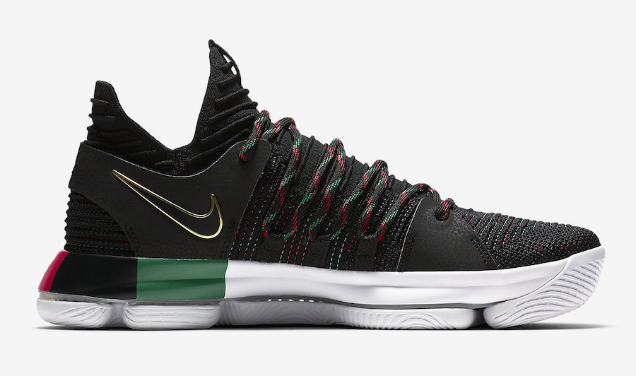 Nike,KD 10,AA4197-003 黑人月配色官图释出!KD 10 “BHM” 本月正式发售 Nike,KD 10,AA4197-003 黑人月配色官图释出!KD 10 “BHM” 本月正式发售