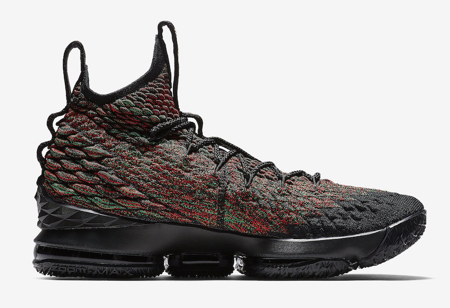 Nike,LeBron 15,AA3857-900 多彩编织鞋面!黑人月 LeBron 15 本月中旬登场 Nike,LeBron 15,AA3857-900 多彩编织鞋面!黑人月 LeBron 15 本月中旬登场
