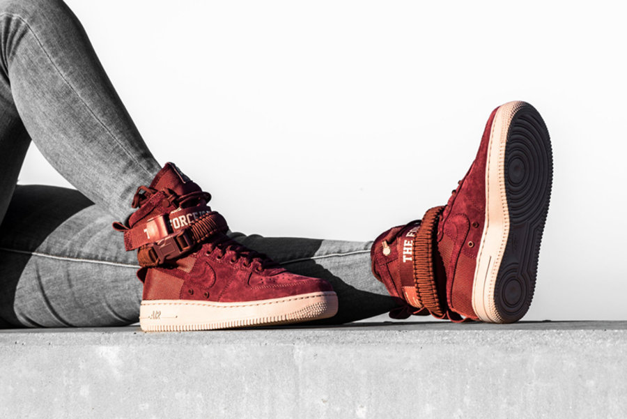 Nike,SF-AF1,Vintage Wine,AJ170 鞋身标语是亮点!酒红配色 WMNS SF-AF1 海外下周登场 Nike,SF-AF1,Vintage Wine,AJ170 鞋身标语是亮点!酒红配色 WMNS SF-AF1 海外下周登场