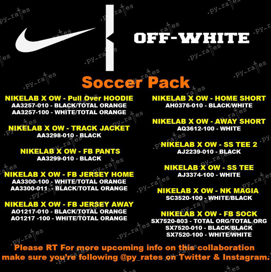 OFF-WHITE,Nike,世界杯,俄罗斯 除了神秘的 Part 2,OFF-WHITE x Nike 全新联名系列曝光! OFF-WHITE,Nike,世界杯,俄罗斯 除了神秘的 Part 2,OFF-WHITE x Nike 全新联名系列曝光!