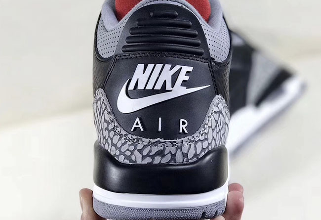 Air Jordan 3,Black Cement,8542 为何如此期待?2018 黑水泥 Air Jordan 3 最新细节曝光 Air Jordan 3,Black Cement,8542 为何如此期待?2018 黑水泥 Air Jordan 3 最新细节曝光